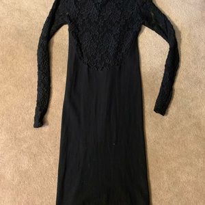 Bebe Black Dress